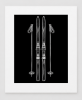 EXPOSED WINTER — CROSS-COUNTRY SKIS WITH POLES | Decorative Objects by Exposedart