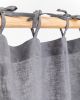 Tie Top Linen Curtain Panel (1 Pcs) | Curtains & Drapes by MagicLinen. Item composed of fabric