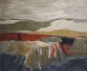 Shifting strata - Peinture abstraite originale - Paysage | Oil And Acrylic Painting in Paintings by Sophie DUMONT.. Item composed of canvas in contemporary or country & farmhouse style