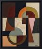 Passage des volumes – Peinture abstraite contemporaine | Sophie Dumont | Decorative Objects by Sophie DUMONT.