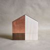 Little House - Wood/Copper No.28 | Sculptures by Susan Laughton Artist. Item made of wood