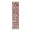 1970s Vintage Kurdish Herki Rug Runner with Medallions | Runner Rug in Rugs by Vintage Pillows Store. Item composed of cotton and fiber