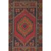 Vintage Hand-Knotted Anatolian Village Rug, Traditional Wool | Area Rug in Rugs by Vintage Pillows Store. Item made of cotton & fiber