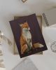 The Woodland Fox - Burgundy Edition | Prints by The Ugly Cat Studio