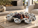 Bubbles Silver Bowl | Dinnerware by PlusObject