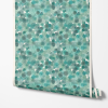 Color Spots Cool Wallpaper | Wall Treatments by Color Kind Studio. Item made of fabric with paper