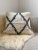 Moroccan Beni Ourain Pillow #7 | Cushion in Pillows by East Perry. Item composed of cotton