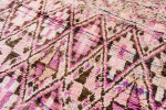 Amore Adore Vintage Moroccan Rug 5'x5' (Wool) | Area Rug in Rugs by Coco Carpets. Item composed of wool & fiber
