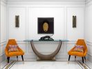 Marseilles Console Table | Tables by Greg Sheres. Item composed of wood and glass