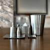 Jacquard Stainless Steel | Toiletry in Storage by Rikan