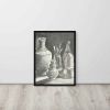 Framed Print - Weight of Silence - Monochrome Still Life | Work by Eman's Gallery