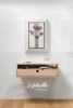 Walnut / Oak Wood Console Hallway Table Entryway | Console Table in Tables by Manuel Barrera Habitables. Item composed of oak wood