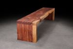 Redwood Slab Outdoor Bench | Benches & Ottomans by Urban Lumber Co.. Item composed of wood