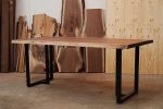 Walnut Dining Table | Tables by ROOM-3. Item made of oak wood with metal