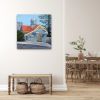 Bulimba Ferry | Oil And Acrylic Painting in Paintings by Meredith H. Item made of canvas works with contemporary & country & farmhouse style