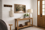 Live Oak Trees and Spanish Moss Roadway Rustic Farmhouse Art | Photography by PIPA Designs