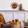 Mini Modern African Mask #23 | Wall Sculpture in Wall Hangings by Umasqu