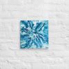 Canvas Print - Riptide - Fluid Abstract Exploding Blue Wave | Work by Eman's Gallery
