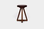 X2 Counter Stool | Chairs by ARTLESS. Item made of walnut & brass