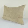 Organic Turkish Hemp Pillow, Kilim Cushion Cover, 16" X 24" | Sham in Linens & Bedding by Vintage Pillows Store. Item made of cotton with fiber