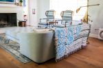 The SCRIBBLES Jacquard Woven Throw Blanket, Modern Decor | Linens & Bedding by Parker Heath | PAR  KER made. Item composed of cotton and fiber in boho or minimalism style