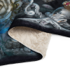 "Into The Well" Sherpa Blanket | Linens & Bedding by Greg "CRAOLA" Simkins