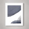 Abstract Scandi Painting set in muted Grays, Black and White | Prints by Capricorn Press. Item made of paper works with boho & minimalism style