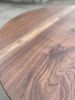 Round Salvaged Walnut Table | Dining Table in Tables by iReclaimed Furniture Co