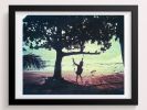 On A Swing, At Sunset | Photography by She Hit Pause. Item composed of paper