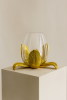 Flora Glow Votive Candle Holder — Gold Finish | Decorative Objects by Raíz Studio