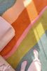 Stitched and Striped Hand Tufted Rug | Area Rug in Rugs by Jubi Rugs. Item composed of wool and fiber