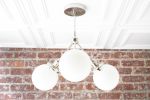 Globe Lights - Modern Ceiling Lamp - Model No. 9174 | Chandeliers by Peared Creation. Item composed of brass and glass