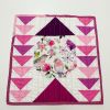 Love Birds Wall Hanging #1 | Tapestry in Wall Hangings by Delightfully Quilted by Maria. Item made of cotton