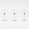 Massive Simple World Clocks | Decorative Objects by MCLOCKS