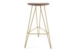Madison Bar Stool 30"H | Chairs by Tronk Design. Item composed of maple wood & metal
