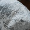 Abstract Cloudy Grey and Silver Pillow 22x22 | Pillows by Vantage Design