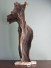 Driftwood Sculpture "Perennial" with Marble Base | Sculptures by Sculptured By Nature  By John Walker. Item made of wood works with minimalism style