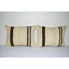 12" X 16" Moroccan Boho Organic Kilim Cushion Cover | Sham in Linens & Bedding by Vintage Pillows Store. Item composed of cotton & fiber