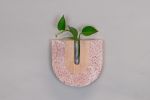 Calah Narrow Wall Planter | Vases & Vessels by Tropico Studio. Item composed of ceramic & glass