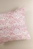 Blush Meadow Block Print Pillow | Pillows by Ninéh