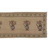 Vintage Aubusson Vase Turkish Kilim Runner Rug | Rugs by Vintage Pillows Store. Item composed of cotton and fiber