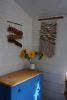 medium modern autumnal wall sculpture weaving | Tapestry in Wall Hangings by Wolfpit Studio. Item works with boho & contemporary style