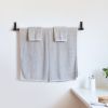 Hanging Dowel Kit [Flag End] | Strap in Storage by Keyaiira | leather + fiber | Artist Studio in Santa Rosa. Item made of leather