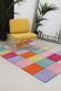Colorful Checkered Hand Tufted Rug | Area Rug in Rugs by Jubi Rugs. Item made of wool & fiber