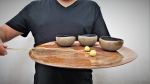 Handmade Ceramic Serving Bowl Set | Serveware by YomYomceramic