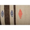 Woven Wool Turkish Hemp Kilim Rug Pillow Cover, Ethnic Kilim | Sham in Linens & Bedding by Vintage Pillows Store. Item made of cotton with fiber