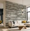 Weathered Wooden Plank  —  Rustic Farmhouse Luxury Wallpaper Mural | Wall Treatments by ELLE WALLS