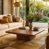 SHOWTIME RIBBON (Cocktail Table, Square) | Tables by Oggetti Designs. Item made of wood & synthetic