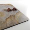 Stone veneer modern table placemats (rustic), 1 pc. | Tableware by DecoMundo Home. Item made of fabric & stone compatible with minimalism and country & farmhouse style