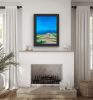 Neon Dunes (Vertical) | Prints by Neon Dunes by Lily Keller. Item made of canvas & paper